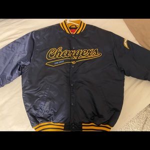 Vintage San Diego Chargers Bomber Jacket